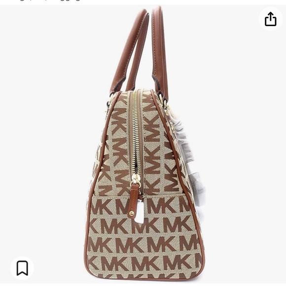 25% OFF - MICHAEL Michael Kors MK Signature Large Satchel Bag w/ Crossbody Strap